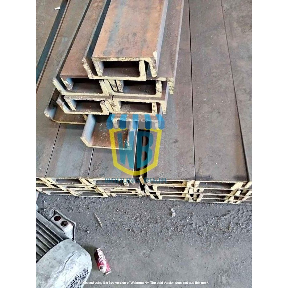 Besi UNP 50 x panjang 6 meter - warungbaja