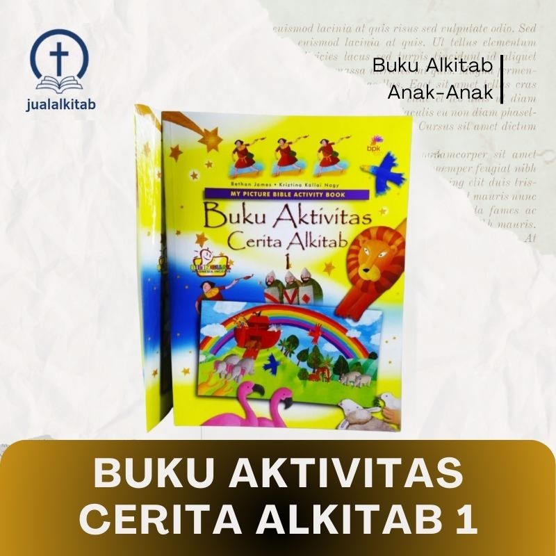 Buku Aktivitas (Cerita Alkitab 1) - Buku Alkitab untuk Anak