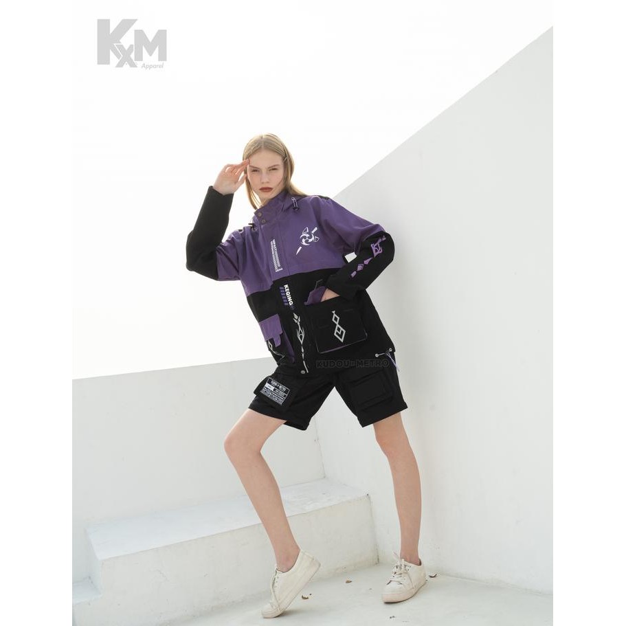DISKON Kudou X Metro Oversized Parka Keqing Wangy Jacket Genshin Impact READY STOCK