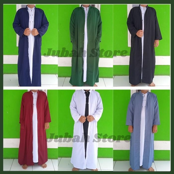 Pilihan- [Cod] Jubah Belah / Jubah Luaran Al - Harbi / Jubah Habib / Jubah Pria