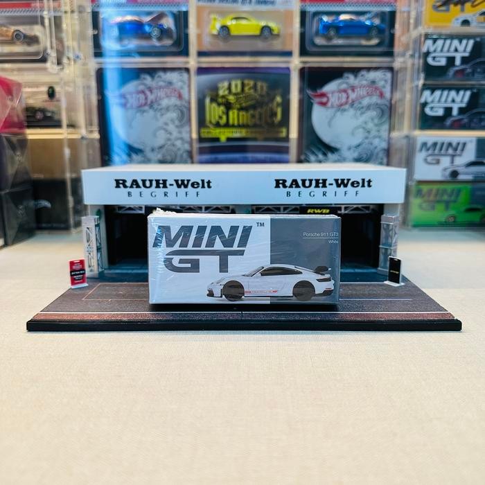 Pilihan- Mini Gt 478 Porsche 911 (992) Gt3 White