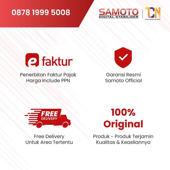 Berkualitas Stabilizer Servomotor Samoto 1000N 1000Va Terlariss 