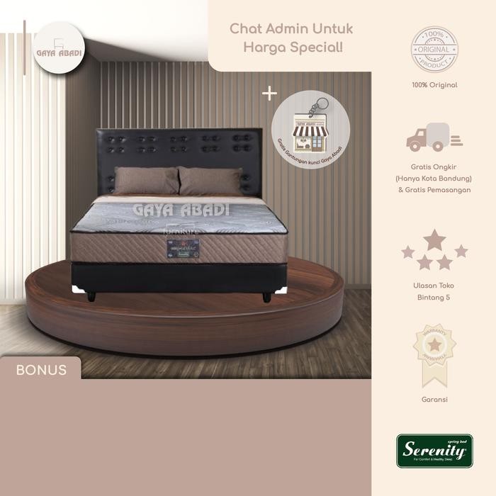 Springbed Serenity Superstar / Kasur Serenity Superstar - Serenity by Elite Springbed