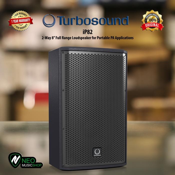 Turbosound Ip82 2-Way 8 Passive 600-Watt Full Range Loudspeaker