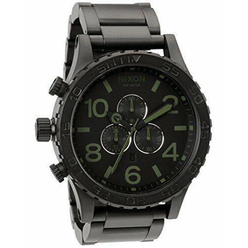 Nixon A0831042 51-30 Chrono Matte Black / Surplus