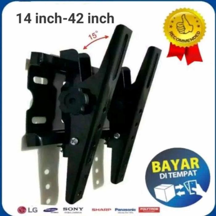 MURAH Bracket TV LED Universal 24 inch - 42 inch Braket TV LED