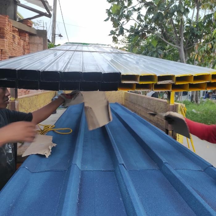 New Atap Spandek Pasir Gelombang 0,35