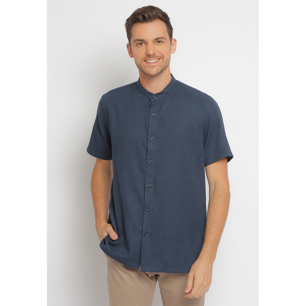 Hassenda Baju Koko Yasin Dark Antique Blue