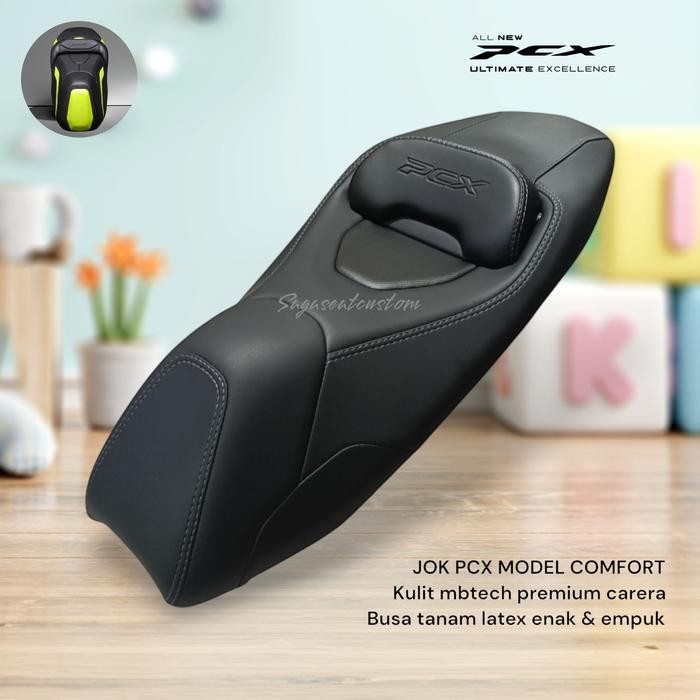 Ready Jok PCX comfort bahan mbtech carera plus latex