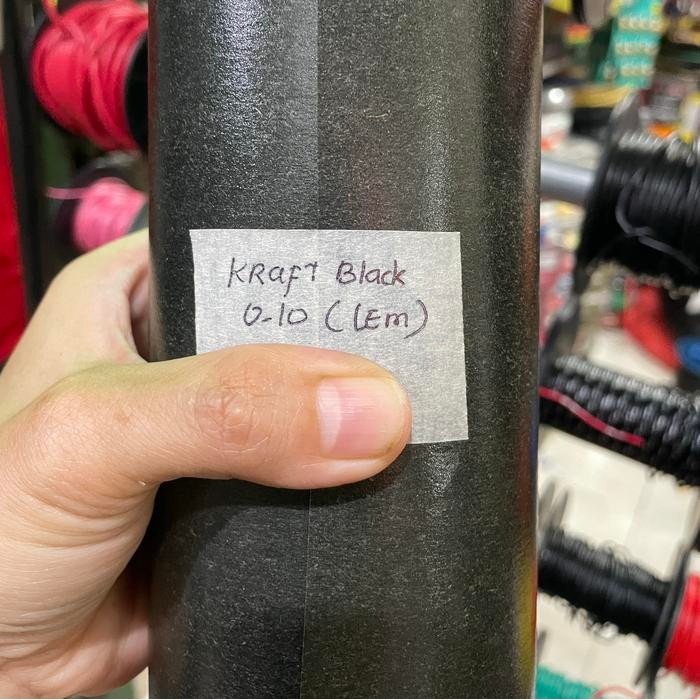 Kertas Kraft Hitam Speaker 010 Lebar 30Cm Plus Lem