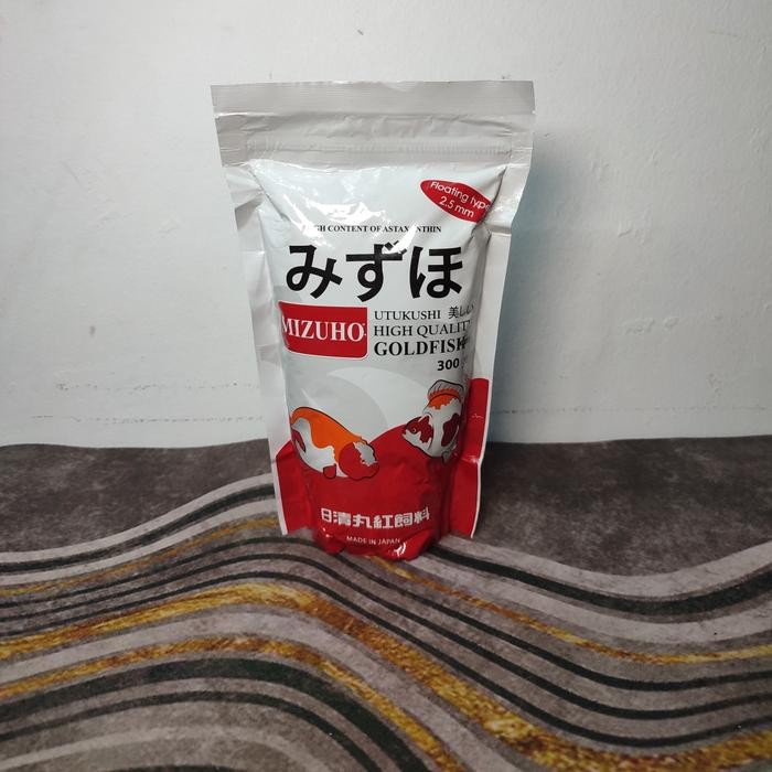 PELET MIZUHO GOLDFISH FLOATING 300GR PELET KOKI PELET KOI