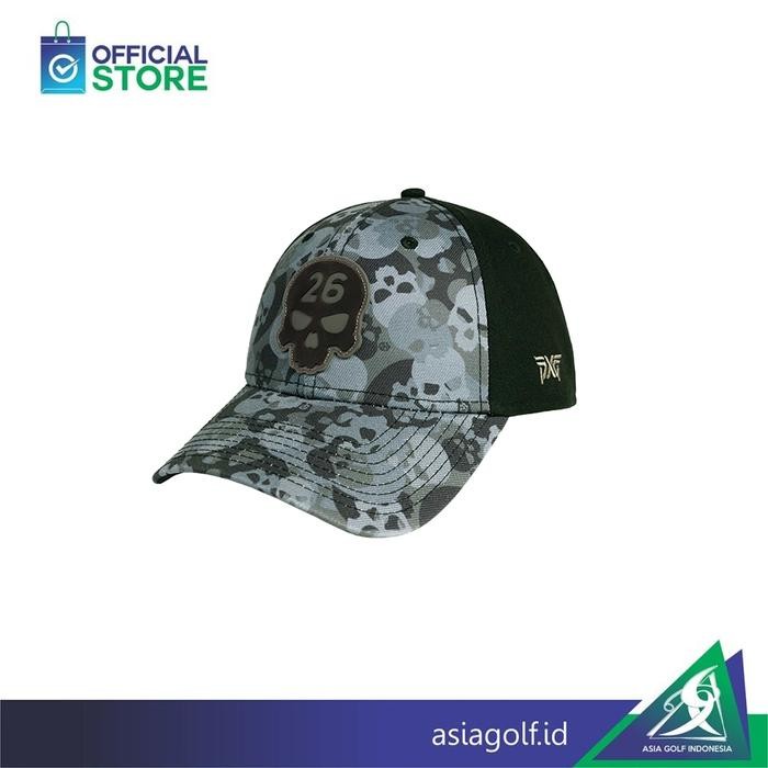Golf Cap Pxg Darkness Skull Topi Golf Pxg Camo Best Quality Asli 100% Original