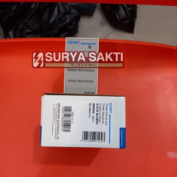 Gercep Phase Failure Relay Chint Xj3 - S / Xj3-S Phase Failure Relay Chint Terlariss 