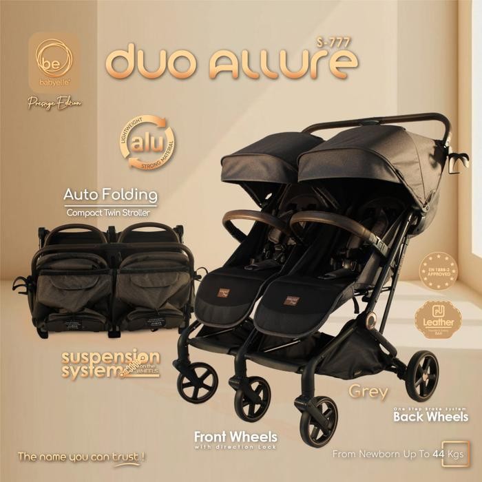 Stroller Babyelle Duo Allure Prestige Twin S-777/Stroller Bayi Kembar