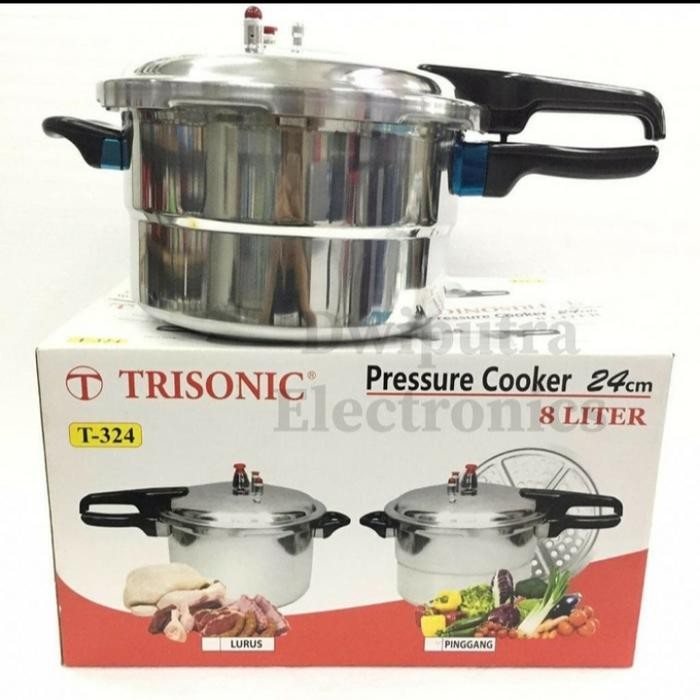 PANCI PRESTO TRISONIC 8 LITER STAINLESS