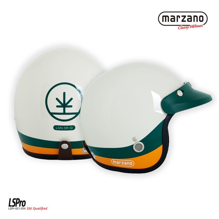 Marzano Helmet - Helm Retro Marzano X LGN