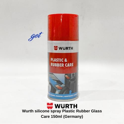 Wurth silicone spray Plastic Rubber Glass Care 150ml (Germany)