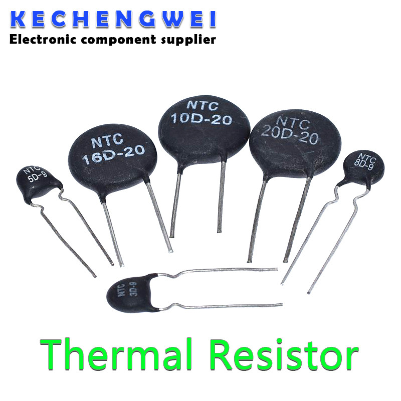 IMPORT 10pcs Thermal Resistor NTC 5D-11 10D-9 10D-11 47D-15 10D-20 10D-13 8D-11 10D-15 5D-15 10D-7