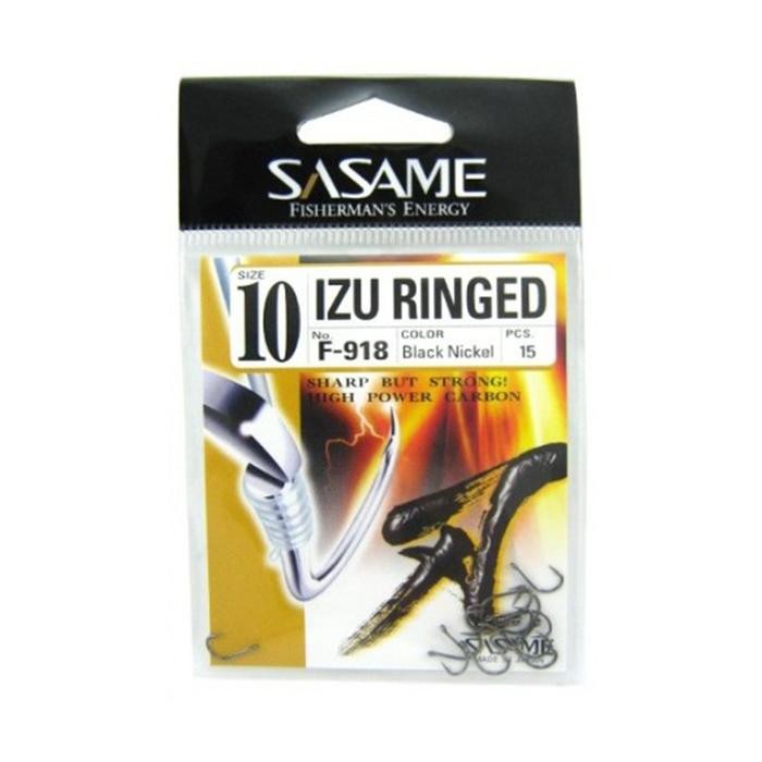 Pancing Sasame Izu Ringed F-918 Hook Kuat Tajam Kail Made in Japan (TERBAIK) (TERBARU) (TERMURAH)