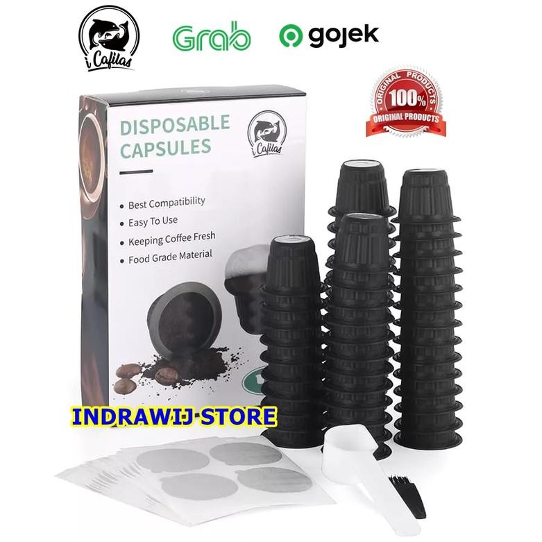 PROMO !! ICAFILAS NESPRESSO CAPSULE DISPOSABLE COFFEE POD KAPSUL KOPI