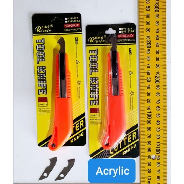 pisau potong akrilik pisau cutter acrylic
