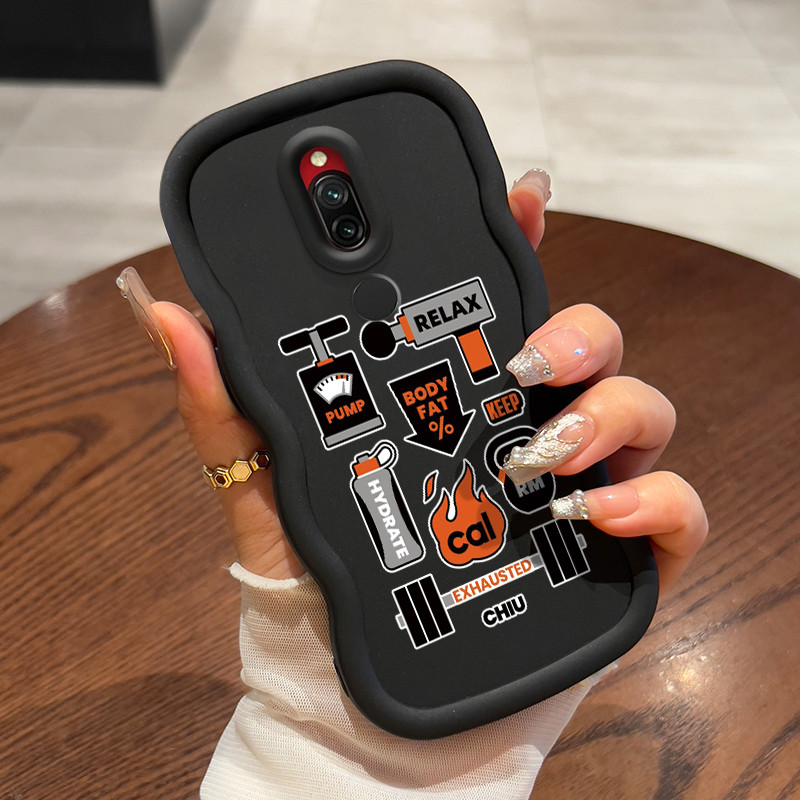 Casing HP Untuk Xiaomi Redmi 8 Case Pria Bagian mesin ponsel Untuk Manusia Kesing Cesing lunak Silik
