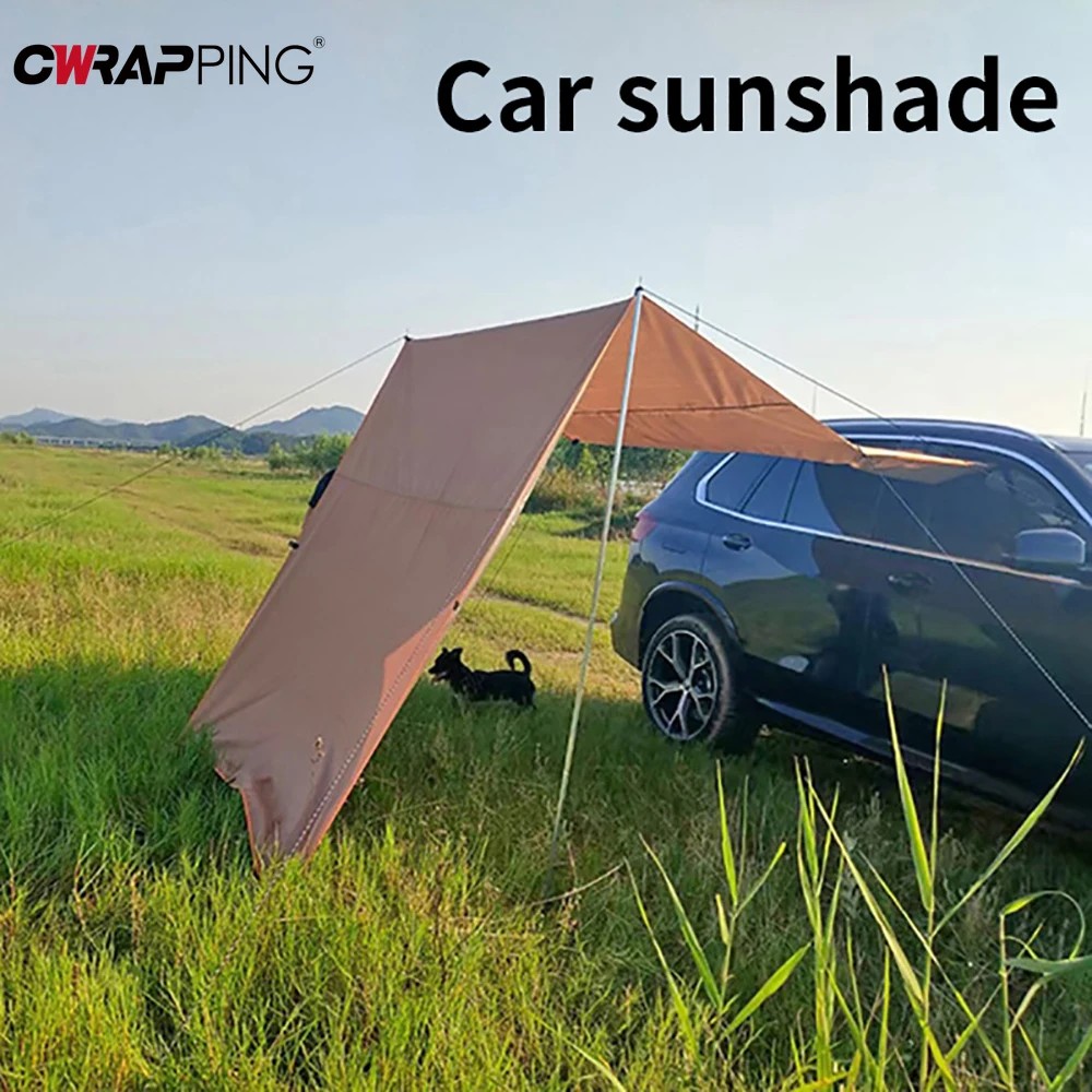 UV Car Shelter Shade Camping Side Waterproof Camping Tent Car Roof Top Tent Awning Auto Rooftop Rain