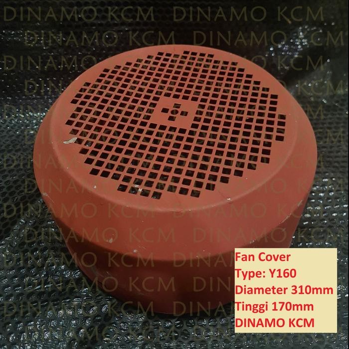 Paling Berkualitas Y160 - Fan Cover - Tutup Kipas Dinamo Elektro Motor - Frame Y 160 Terlariss 