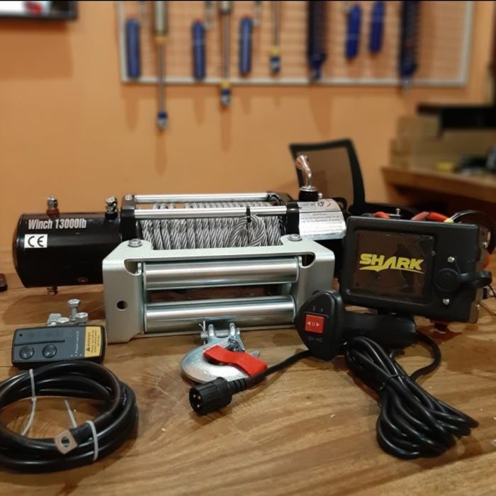 Ready WINCH TURTLE SHARK 13000 LBS 6TON 6.6 HP