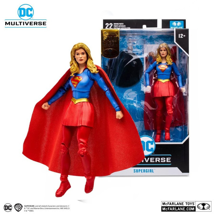 Ready Mcfarlane DC Multiverse Supergirl Gold Label Item READY