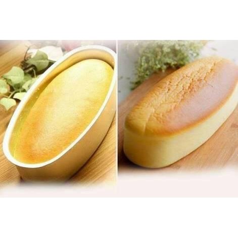 DJJ Cheese Cake Pan Oval/Loyang Cheese Cake Oval/Loyang Tanpa Sambungan