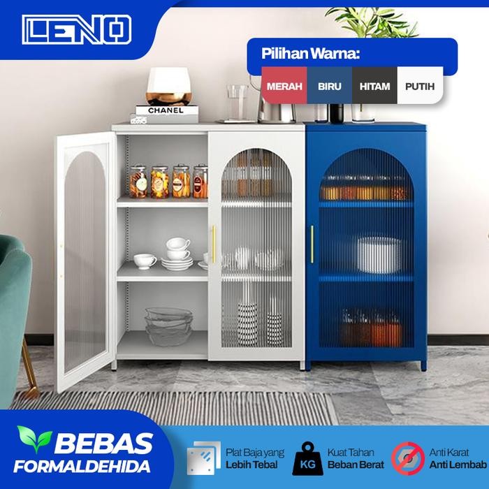 Lemari Hias Besi Serbaguna Lemari Ruang Tamu Besi Estetik - Lemari Rak Hias Rumah Serbaguna Lemari