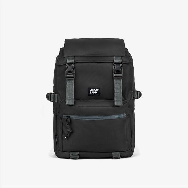 Geoff Max - Almost All Black Tas Punggung Backpack Ransel Pria Tas Backpack Sekolah Kuliah