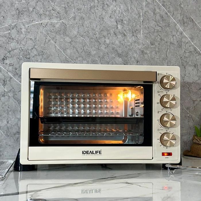 Oven Listrik Idealife Low Watt Kapasitas 30 Liter MO-3001