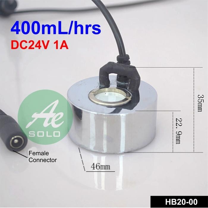 3j4e- Mesin Kabut Mist Maker Humidifier Fog Maker Pembuat Kabut Ultrasonic