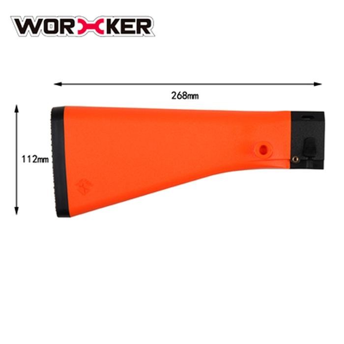 STOK TERBATAS  WORKER MOD NERF M16 STYLE SHOULDER STOCK/POPOR TERJANGKAU