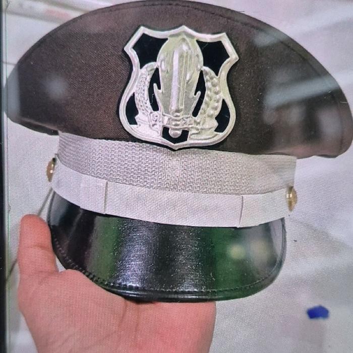 e73c- Topi Pet Pdh Satpam Pelaksana-Rompi Satpam-Topi Satpam-Kaos Satpam-Tas