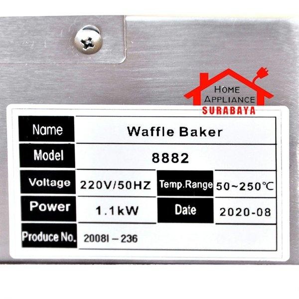 HariPromo- Mesin Cetakan Pembuat Kue Egg Waffle Maker Listrik Q2-8882 Q2 8882