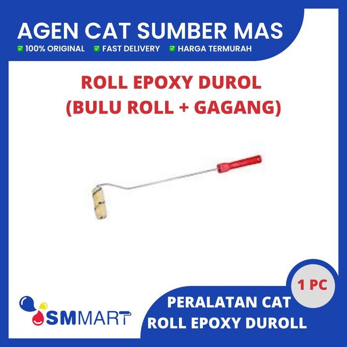 ROLL DUROLL EPOXY 4"/ BULU KUAS CAT ROLL MINYAK / BULU ROLL BESI KAYU