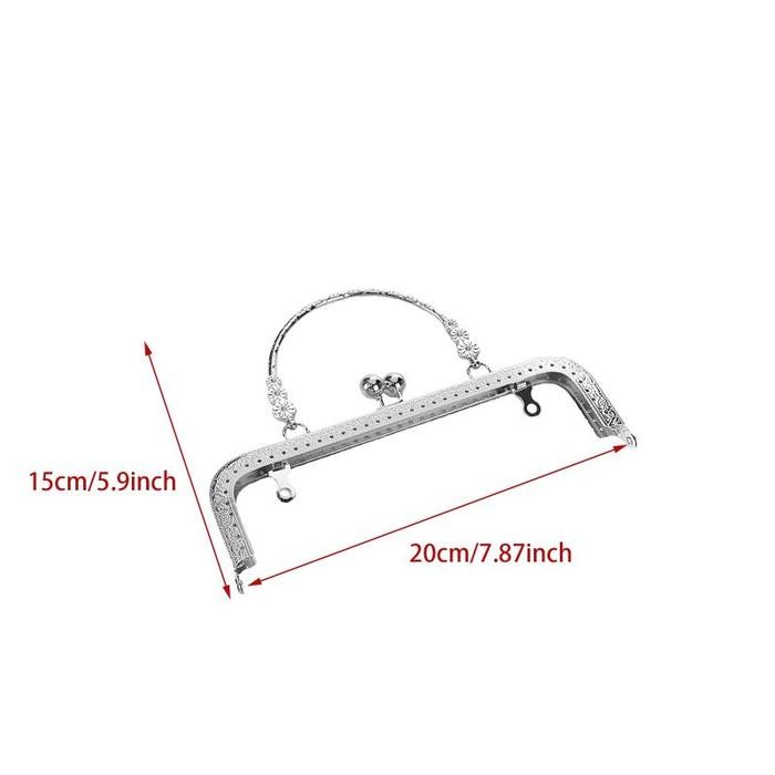 Sale Behel Tas 20Cm Frame Behel Tas Rajut Frame Gagang Behel Tas