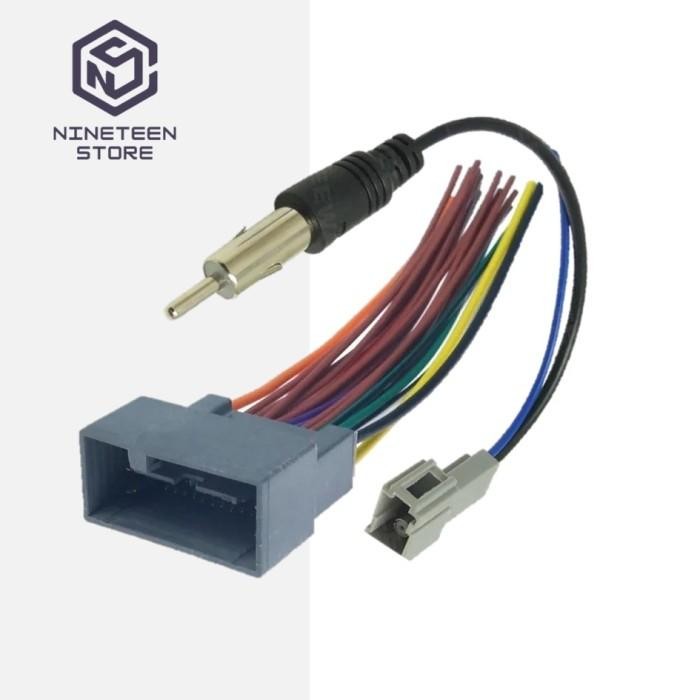 Jual Kabel Soket Audio Headunit Pnp Mobil Honda Brio Mobilio Jazz Hrv City Best Seller