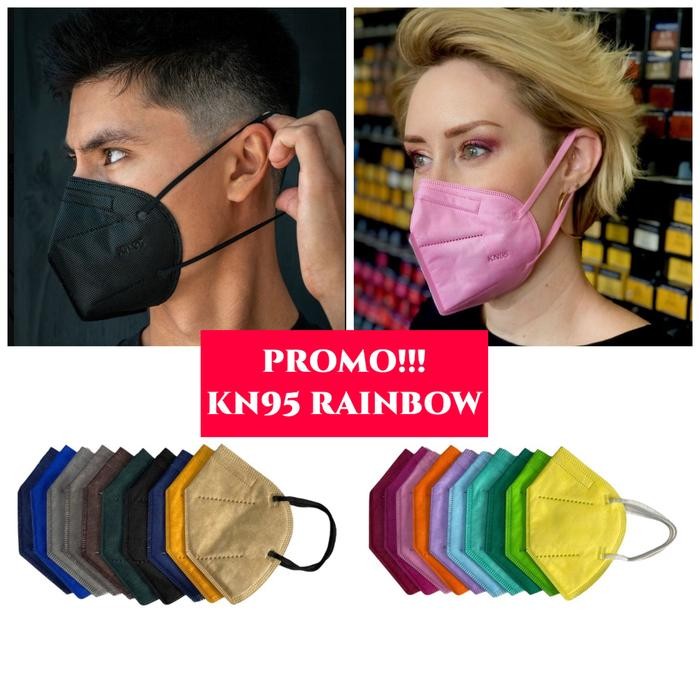 KJB Masker KN95 Warna Warni Masker KN95 Warna Kualitas PREMIUM!!