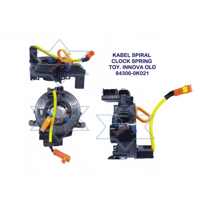 Jual Kabel Spiral Clock Spring Klakson Innova Old Kode 060