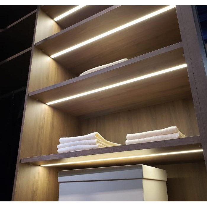 Broco Elektro - Led Aluminium Profile Cover Milky Housing Led Strip - U Type - 1 Meter