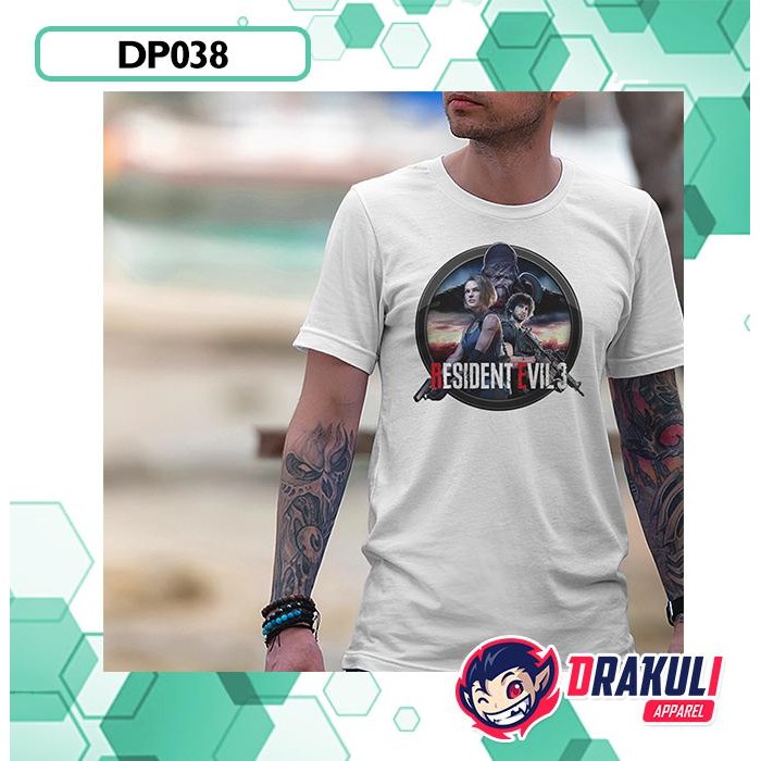 Sale T Shirt DP038 Resident Evil Terlaris