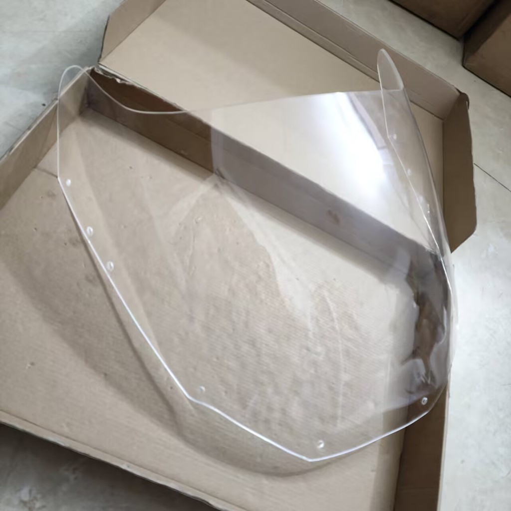 MOTORCYCLE ACCESSORIES WINDSHIELD WINDSCREEN FOR YAMAHA FZR750R FZR 750R 1000 1987 1988 FZR1000