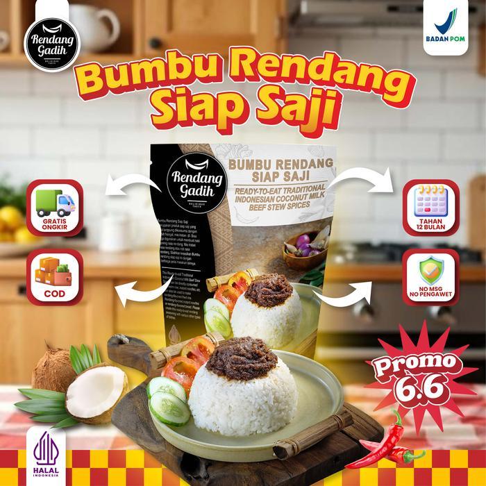 Rendang Gadih - Bumbu Rendang Siap Saji 250 g