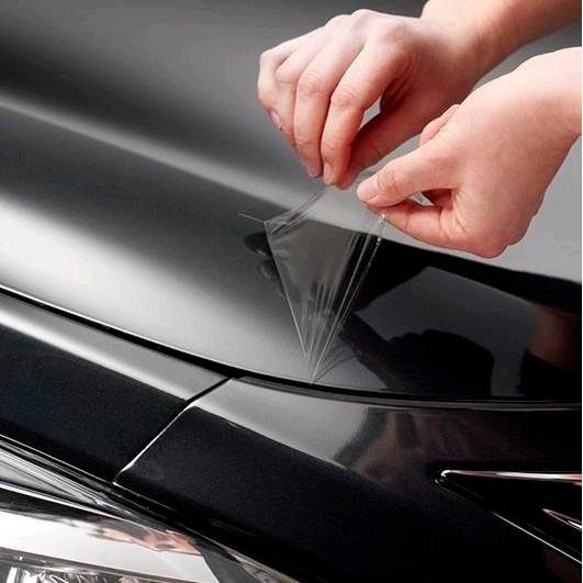 Stiker Transparan Maxdecal Vpf Lebar 127Cm Premium Bahan Tebal Lentur Skotlet Mobil Motor Laminasi