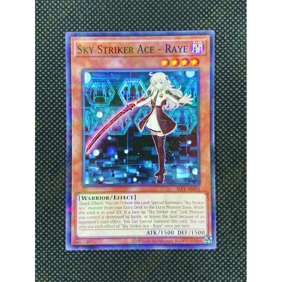 NEW YUGIOH AE SLF1-AE035 SKY STRIKER ACE - RAYE