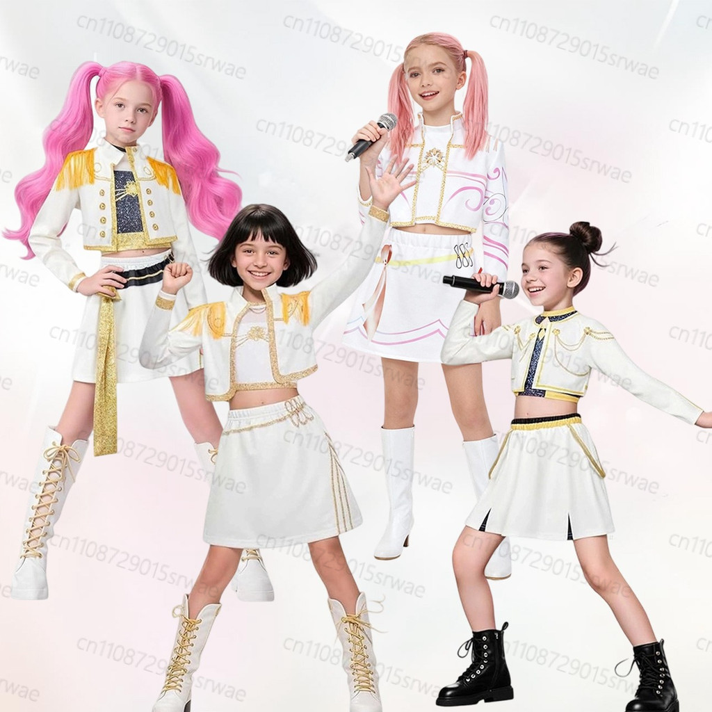 Mira Zoey Rumi Children'S Cosplay Halloween Fancy Dress Cosplay Virtual Idol Movie Cosplay For Girls